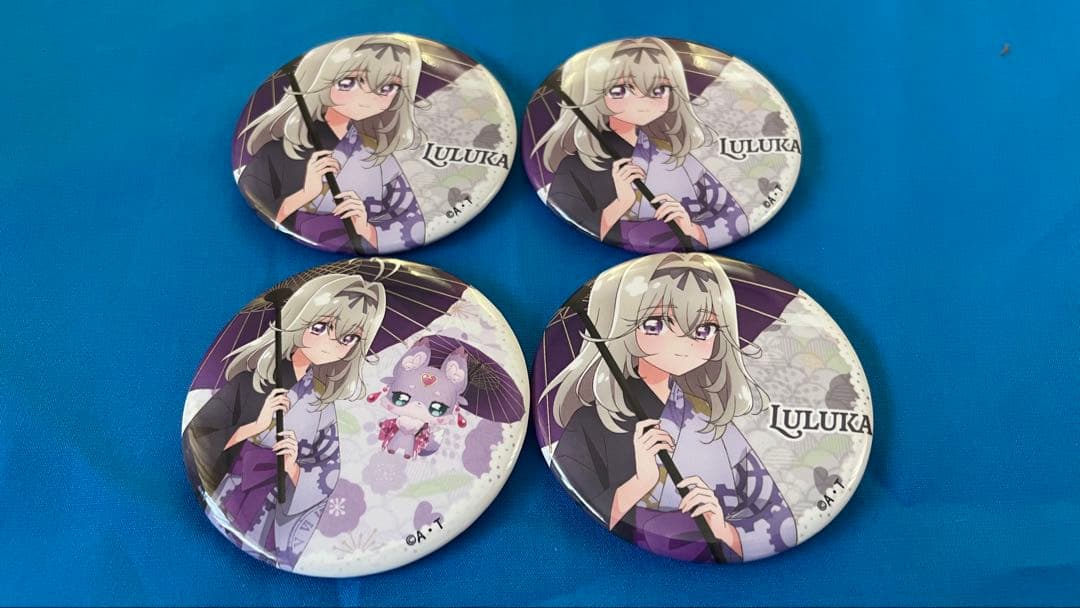 森亜るるか 極楽湯 缶バッジ イラストカード コースター - メルカリ