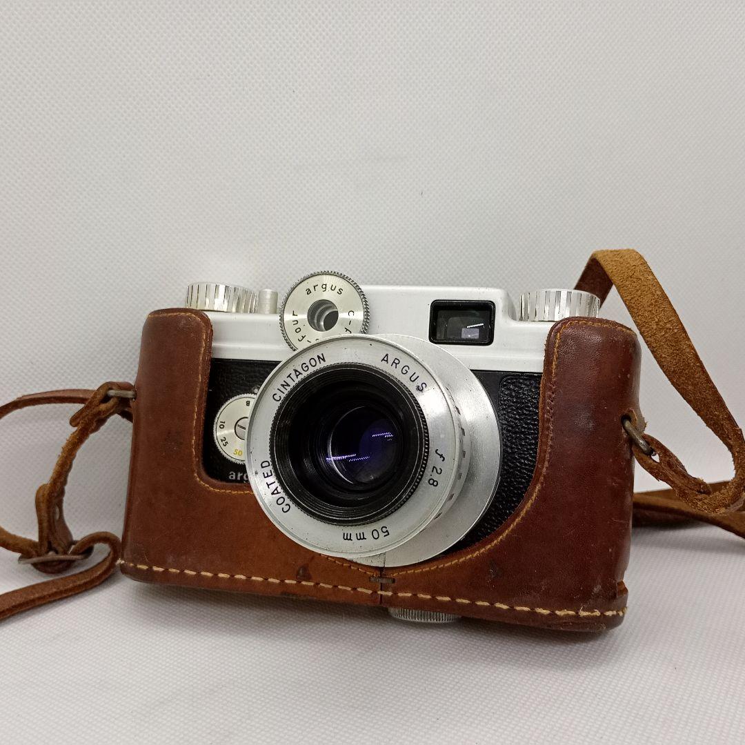 【整備済完動品】ARGUS C44 w/50,35　純正ケース+ファインダー付き