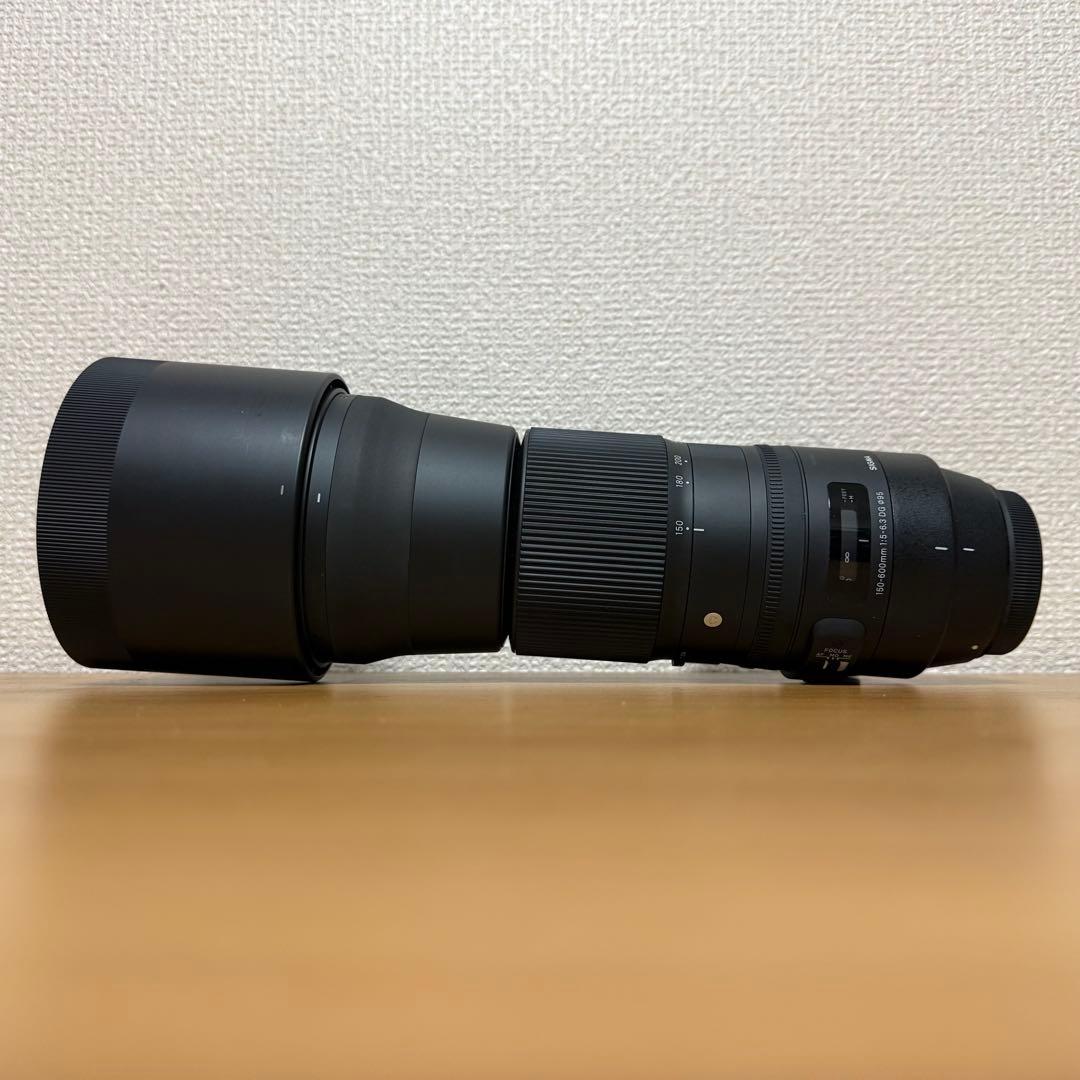 SIGMA 150-600 mm F5-6.3 DG EFマウント おまけ付