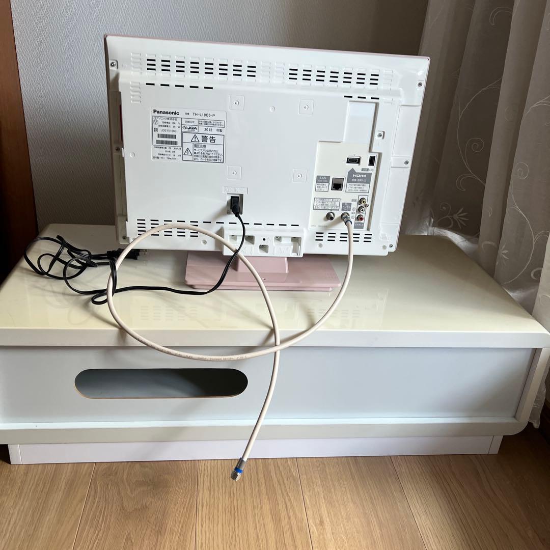 Panasonic TH-L19C5 19inchTVピンク桜色