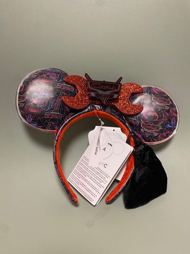 カリフォルニアディズニー限定 カーズカチューシャ