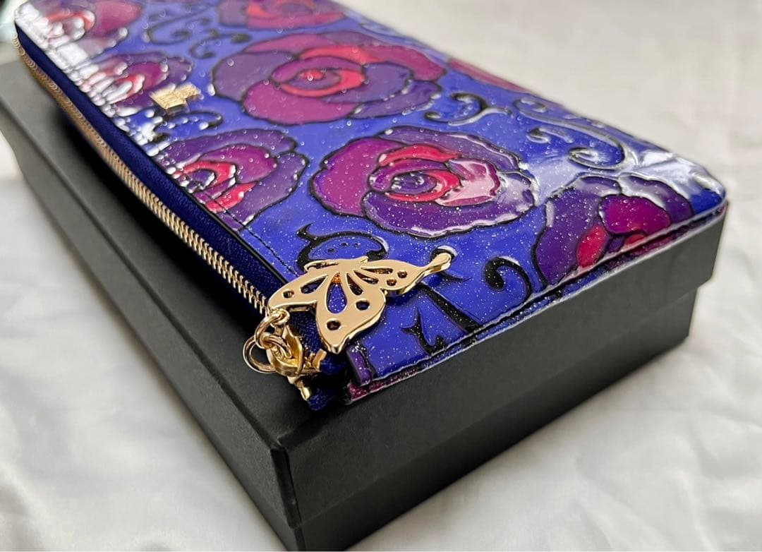 新品 未使用】ANNA SUI アナスイ マジカルローズ 長財布 - メルカリ