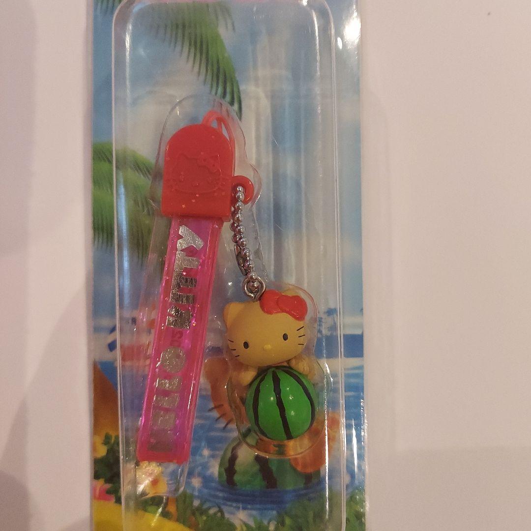 d*3様 ハローキティ 夏限定 日焼け ストラップ 2点セット レア