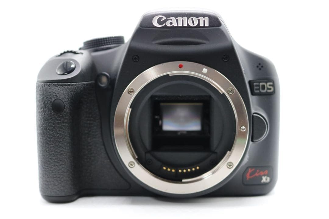超美品 【Canon EOS Kiss X3 ダブルレンズセット】　安心保証あり