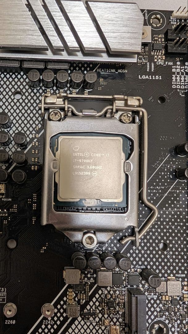 マザーボード ASUS PRIME Z390-A & Corei7 9700KF