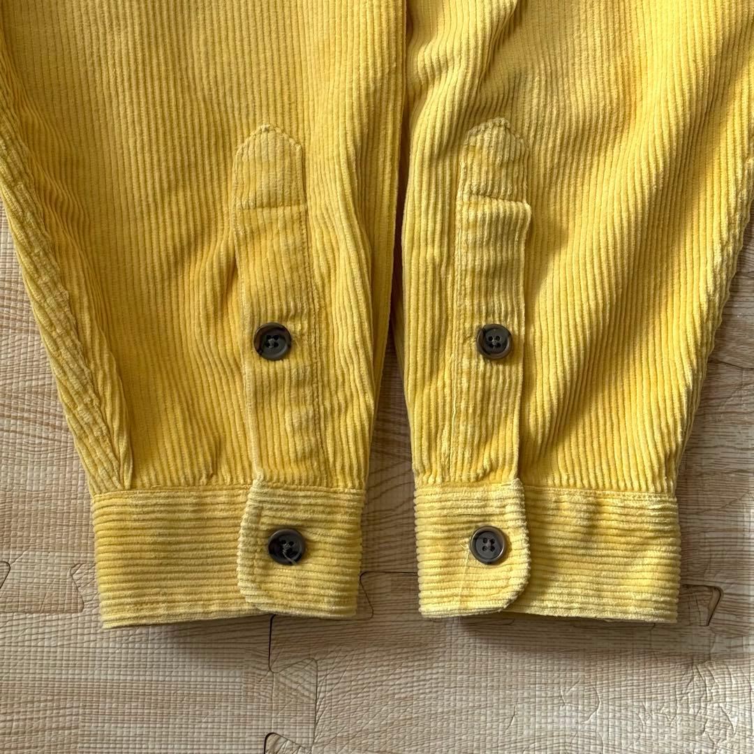 90s 初期 三つ星 RRL コーズシャツ 開襟 太畝 マスタード - メルカリ