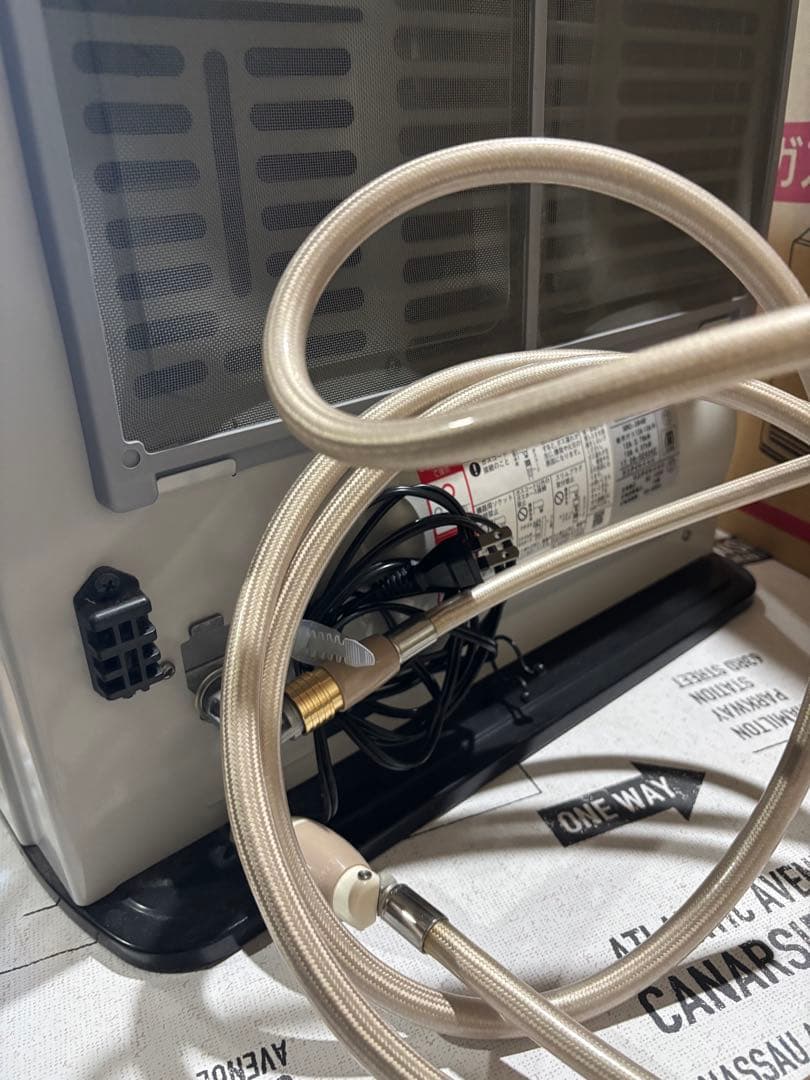 Rinnai都市ガス用ファンヒーター