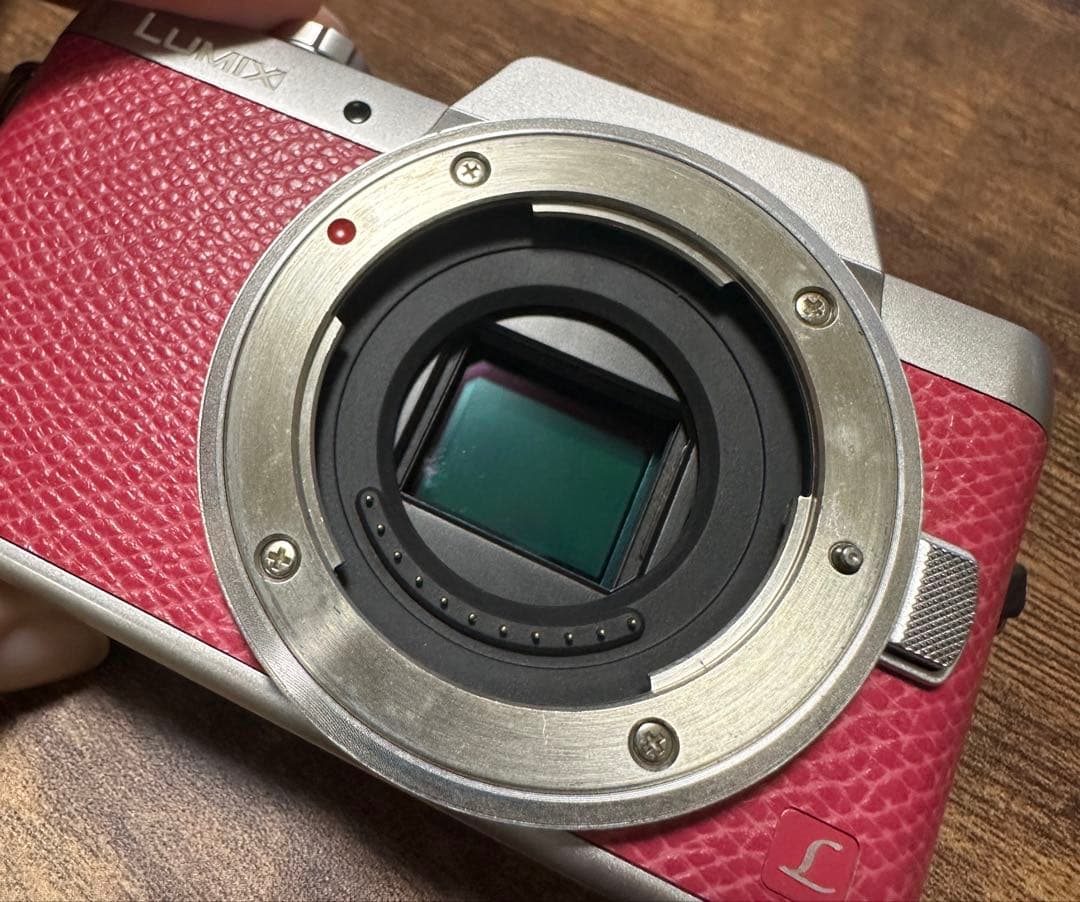 Panasonic LUMIX DMC-GF7 ミラーレス一眼カメラ ピンク