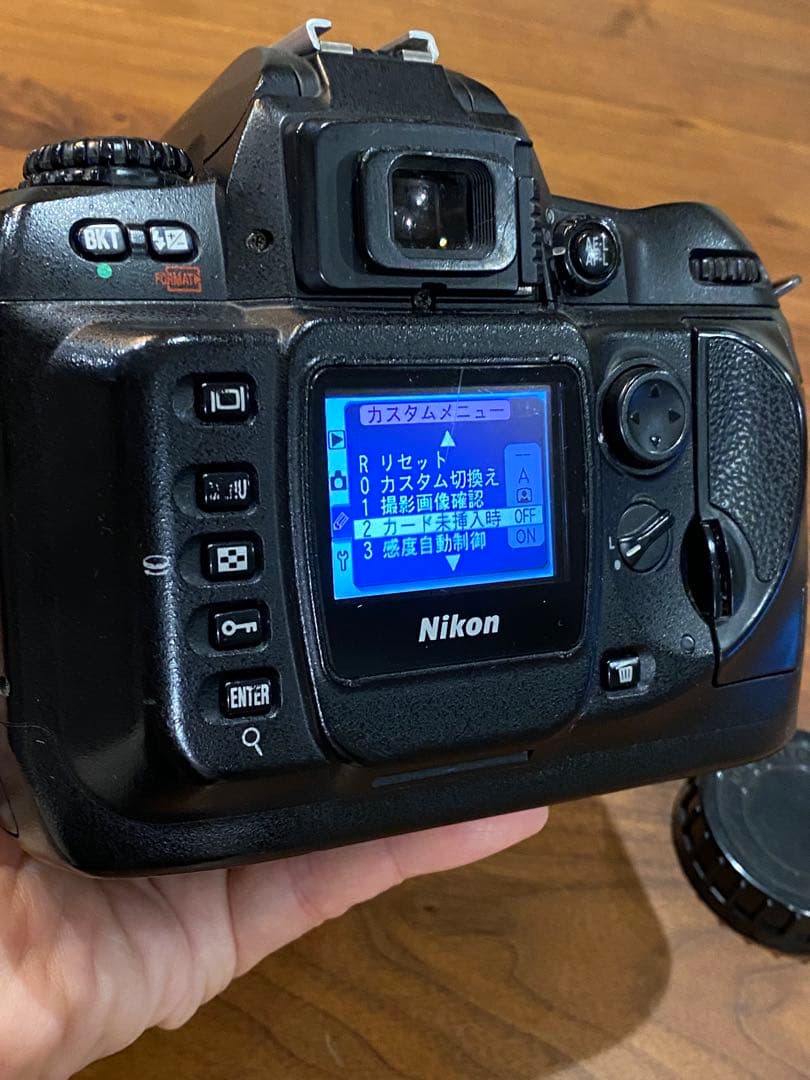 Nikon D100 デジタル一眼 動作品 35-105 マクロ付レンズ - メルカリ