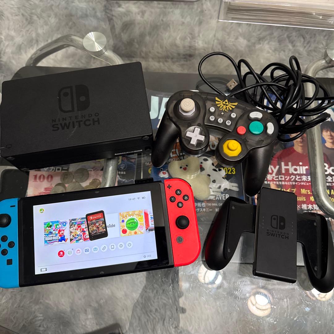 Nintendo Switch ネオンレッド/ブルー 本体 マリオカート付き Amazon.co.jp: Nintendo Switch マリオレッド×ブルー セット : ゲーム