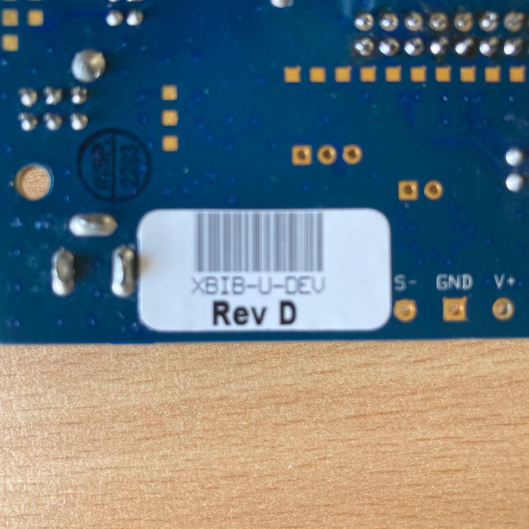 XBee開発ボード　XBIB-U-DEV 3個＋XBee S2C 3個＋スナップ
