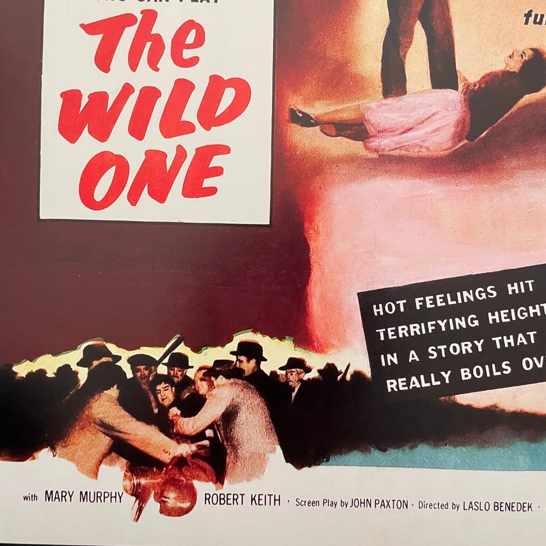 ポスター『乱暴者』（The Wild One）1953☆マーロン・ブランド - メルカリ