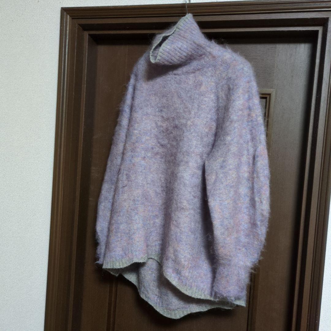 ☆n ☆マメクロゴウチ　モヘアニット Mame Kurogouchi クロシェ編み ニット モヘア マメクロゴウチ 赤