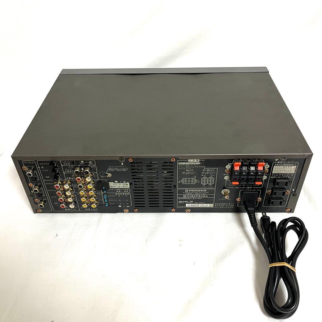 Pioneer ステレオミキシングアンプ MSA-V30 カラオケアンプ