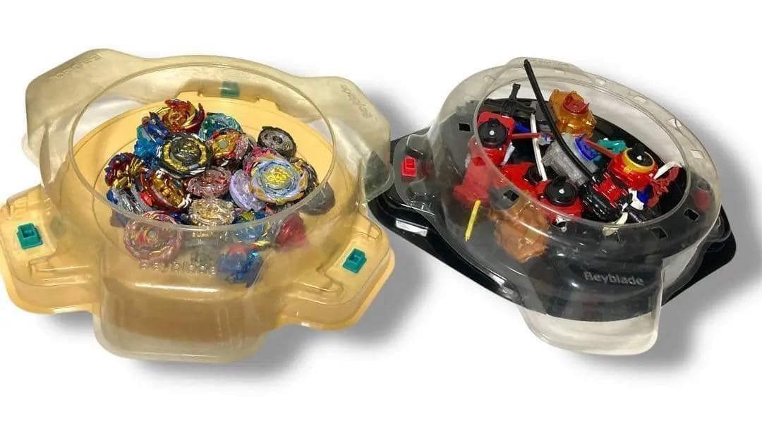 ベイブレード 34個 バースト X ランチャー 14個 スタジアム 2個 まとめ