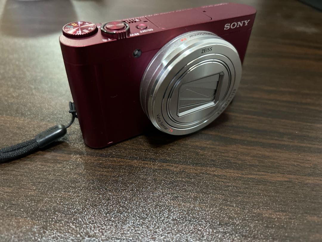 ソニー サイバーショット DSC-WX500 コンパクトデジタルカメラ レッド