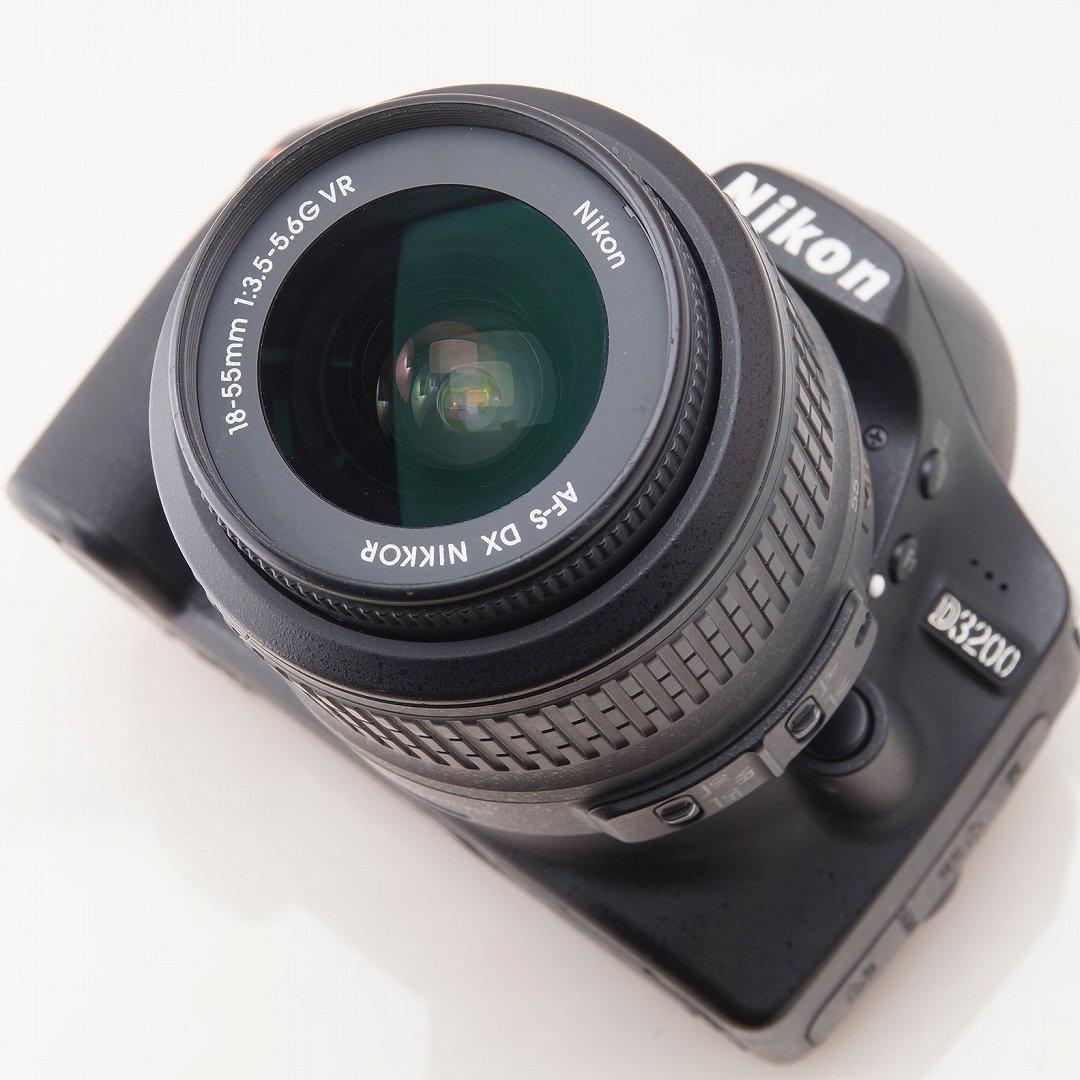 6860ショット★Nikon D3200 レンズキット デジタル一眼レフ