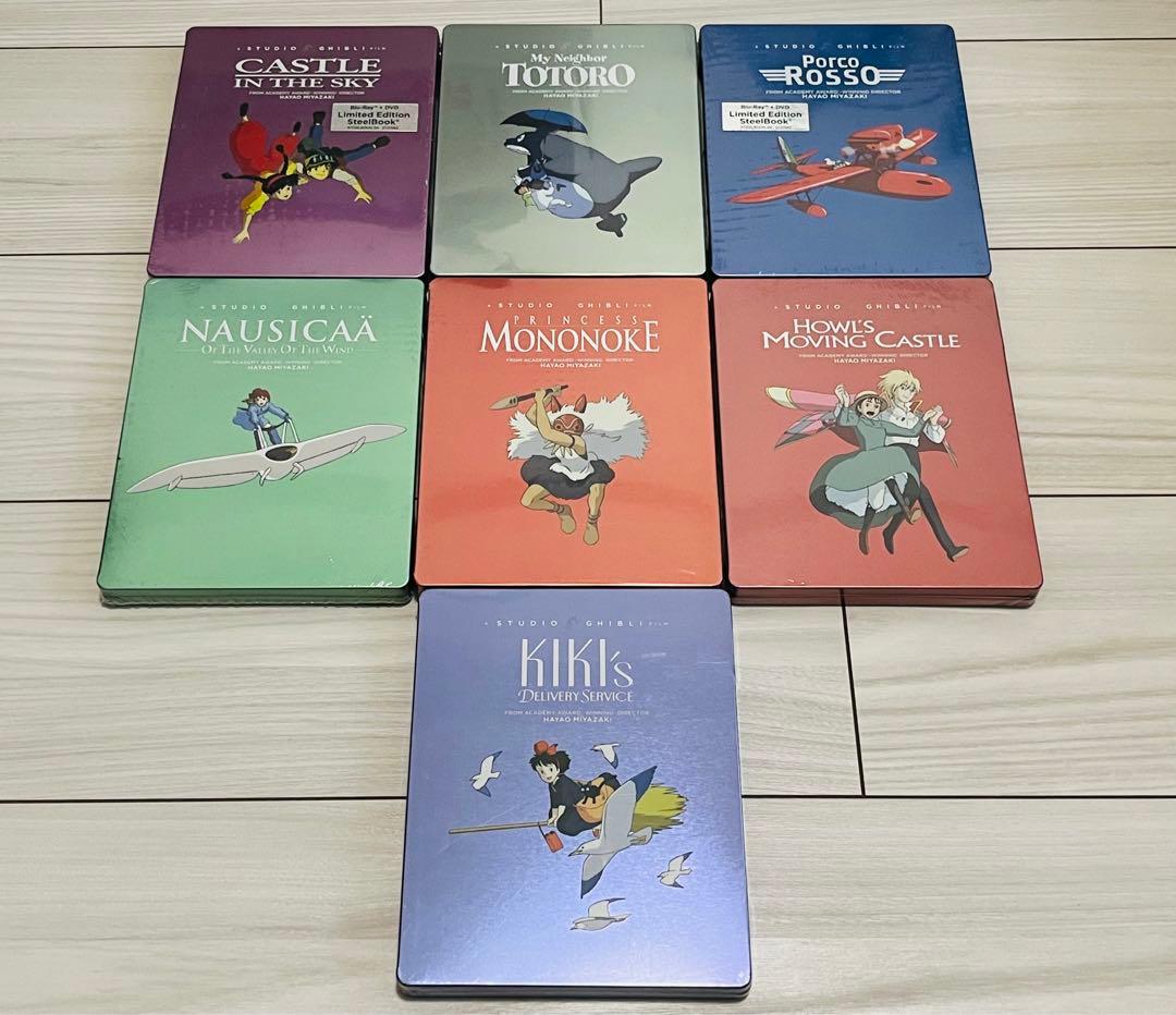 ジブリ Blu-ray DVD 北米版 スチールブック 8枚セット - メルカリ