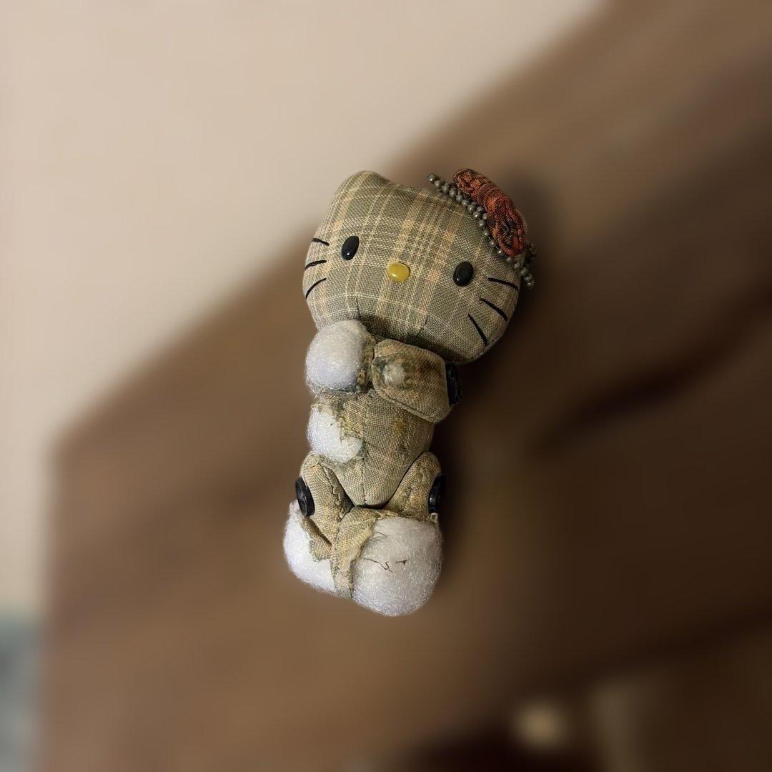 キティちゃん　チェック柄 ぬいぐるみ ハローキティ チェック×チェックドールGJ | オンラインクレーンゲーム