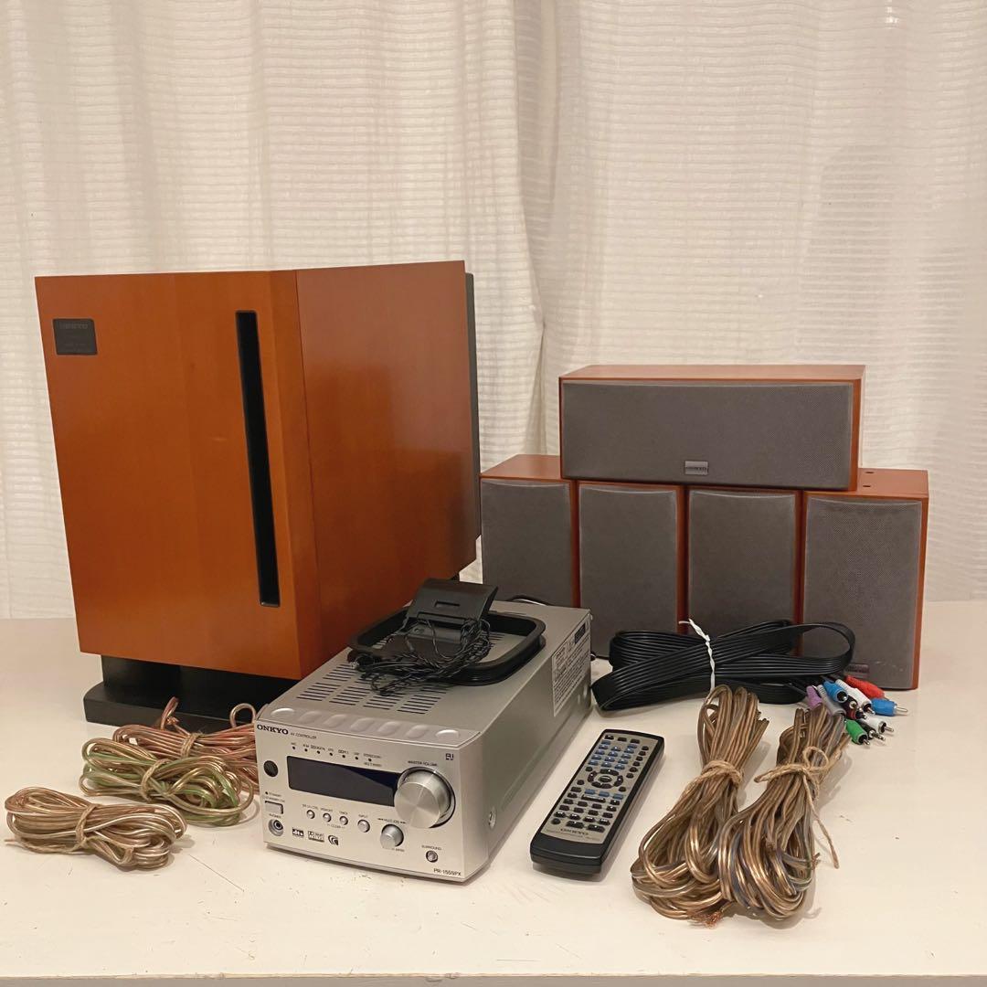 【美品】ONKYO　デジタルホームシアターシステム　BASE-V20