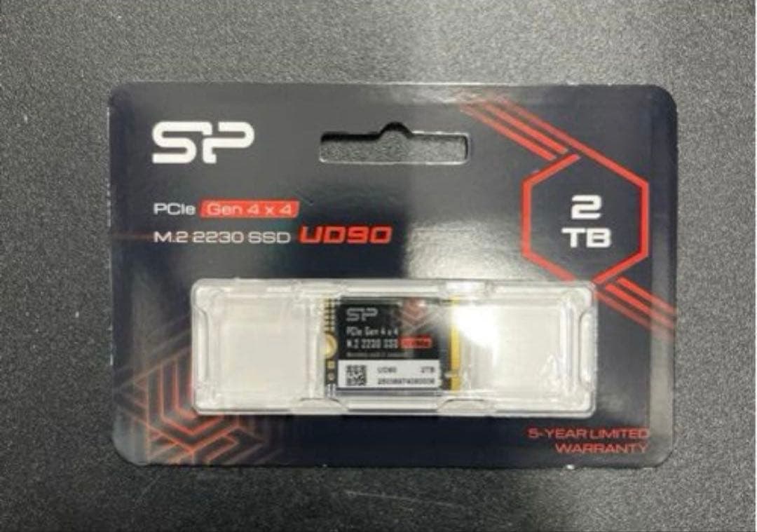 シリコンパワー 2TB NVMe 4.0 Gen4 PCIe M.2