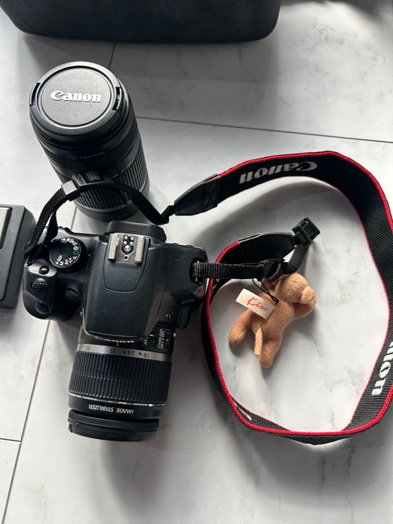 Canon EOS Kiss X2 デジ一眼レフカメラ 15年前当時物ジャンク品