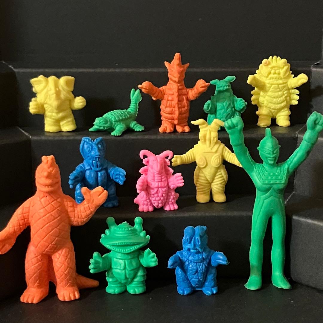 当時モノ ウルトラマン ウルトラ怪獣 消しゴムセット - メルカリ