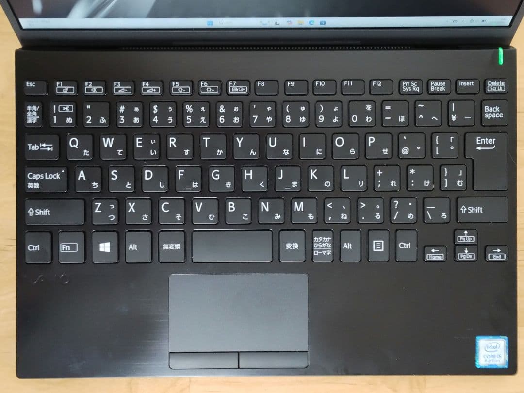 VAIO Pro PJ / i5第8世代 / ファン不良あり【ジャンク扱い】