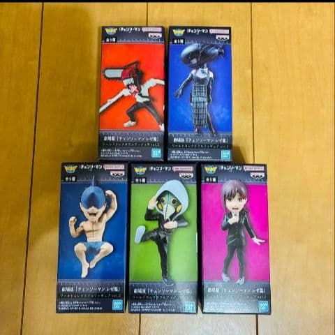チェンソーマン レゼ編 ワールドコレクタブルフィギュア vol2 全5種