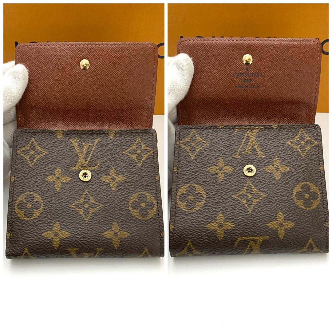保管品 ルイヴィトン モノグラム エリーズ 折り財布 wホック - メルカリ