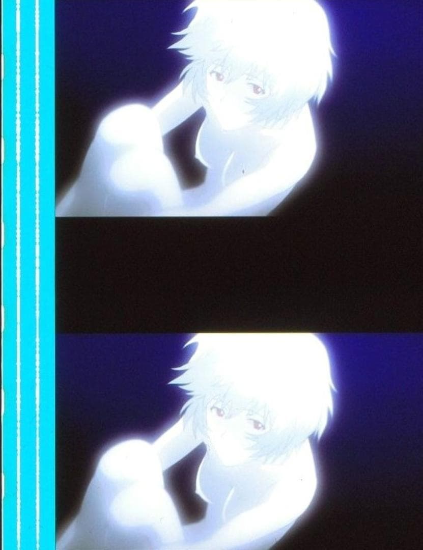 エヴァンゲリオン 35mmフィルム 連続5コマ 綾波レイ 林原めぐみ 庵野