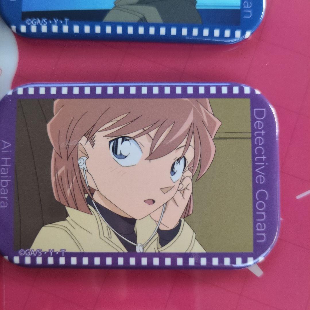 匿名配送 名探偵コナン スクエア缶バッジコレクション 江戸川コナン 灰