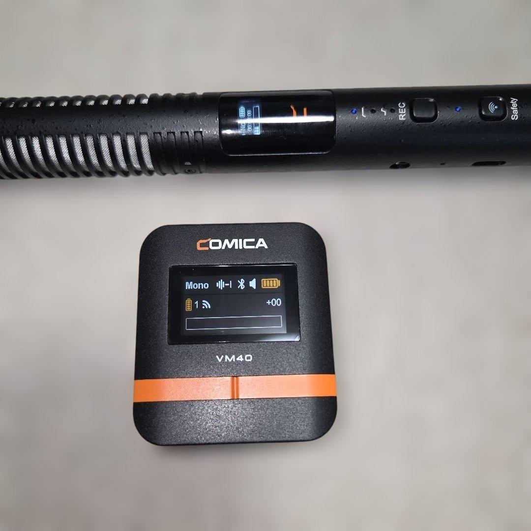 COMICA VM40 ワイヤレスショットガンマイク