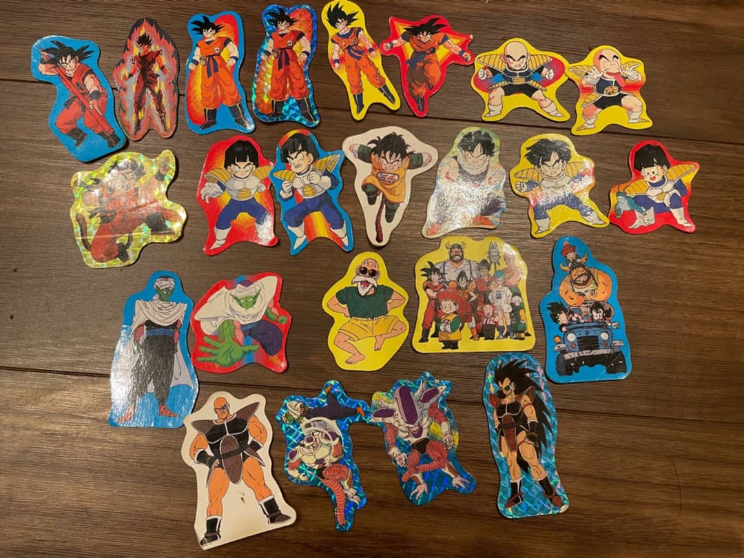 旧ドラゴンボール　マグネット　２４枚 ドラゴンボールZ じゃんけん マグネット24枚 希少❗️ - メルカリ