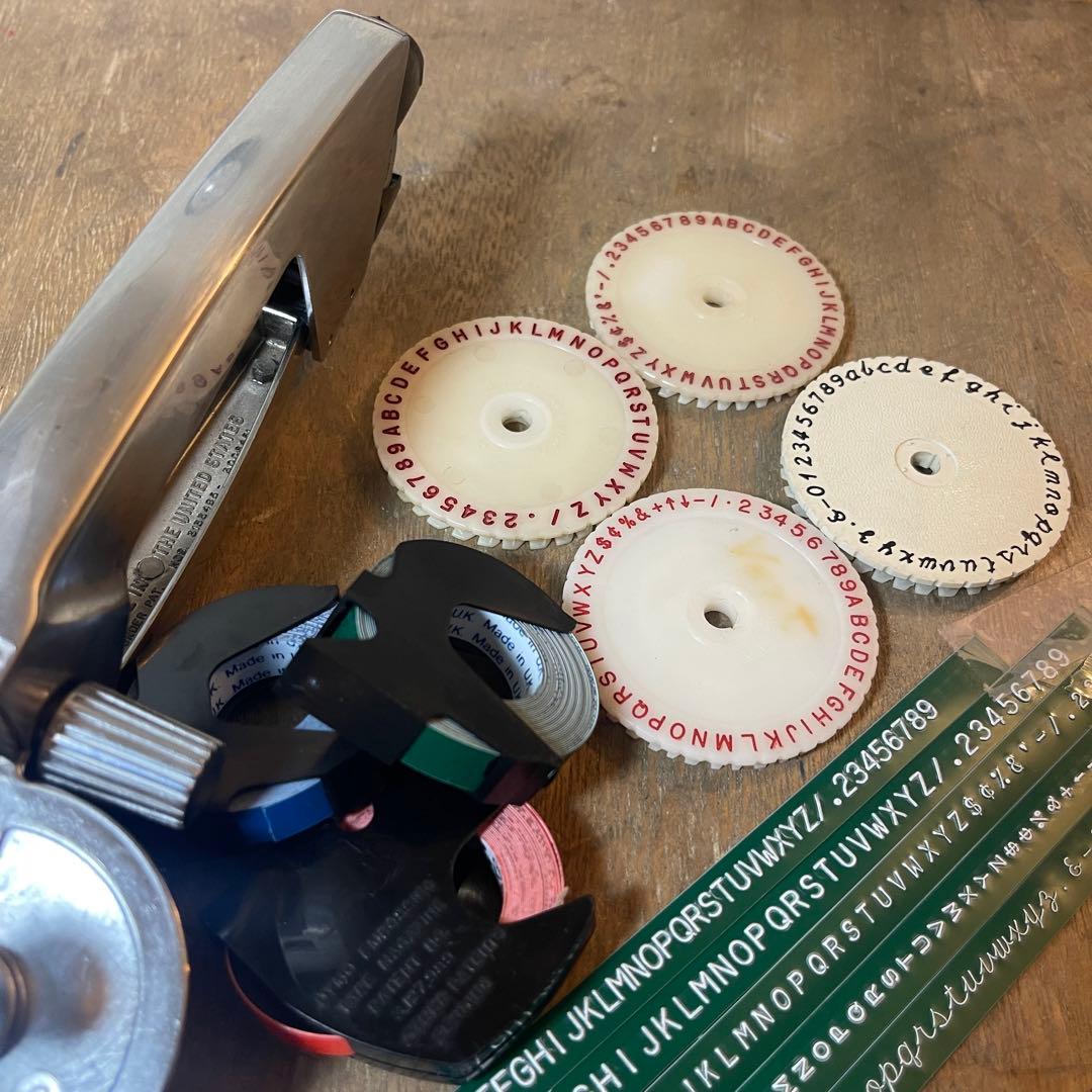 □製品保証□ 【文字が繋がる筆記体付フル】ダイモ M-55 DYMO 184-1