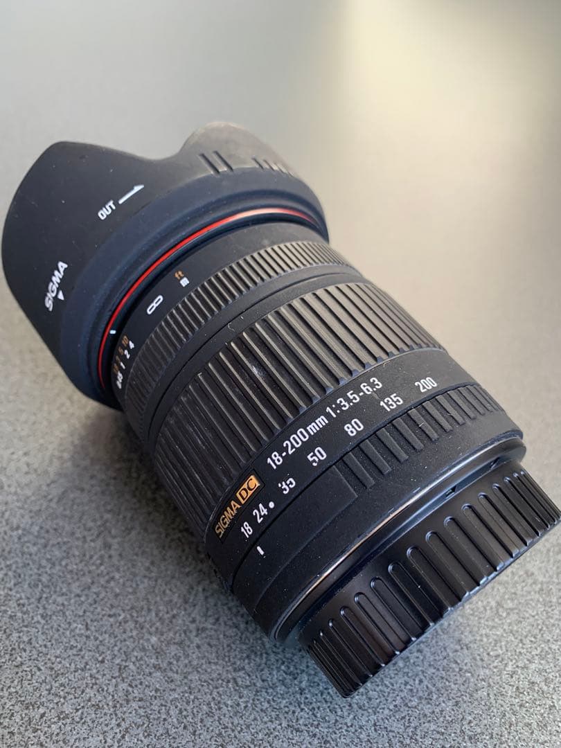 SIGMA DC 18-200mm f/3.5-6.3 キャノン用