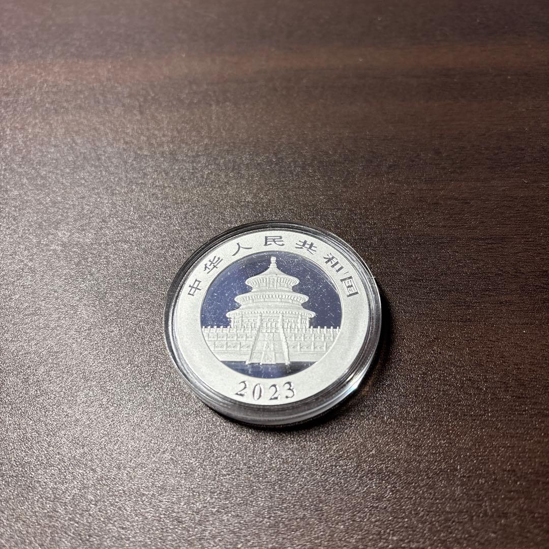 ミ※ズ様2023 中国 パンダ記念硬貨(カプセル入)親子パンダコレクション