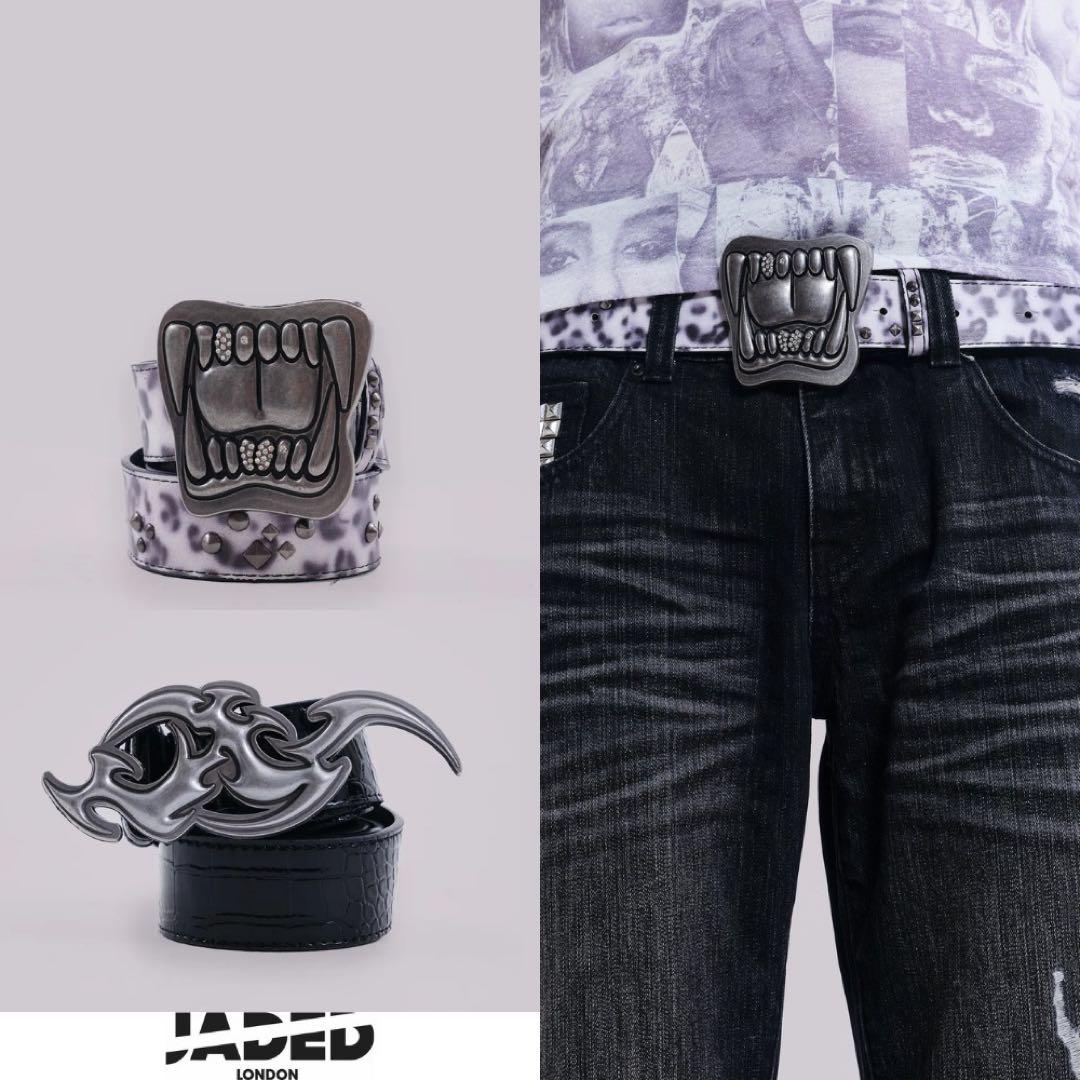 Jaded London scream belt ベルト ヒョウ柄 レオパード
