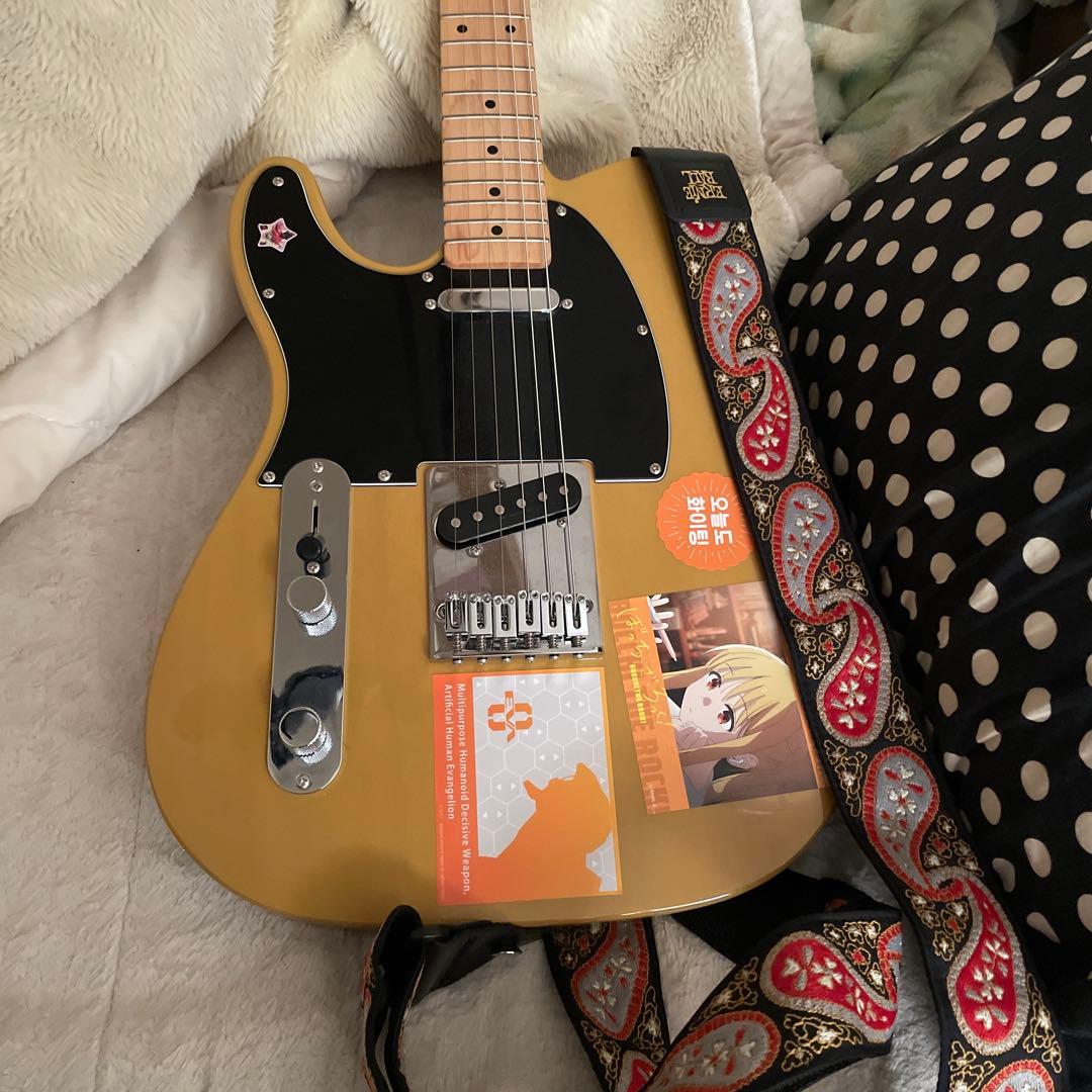Squier Affinity Telecaster lefty値下げ交渉可 - メルカリ
