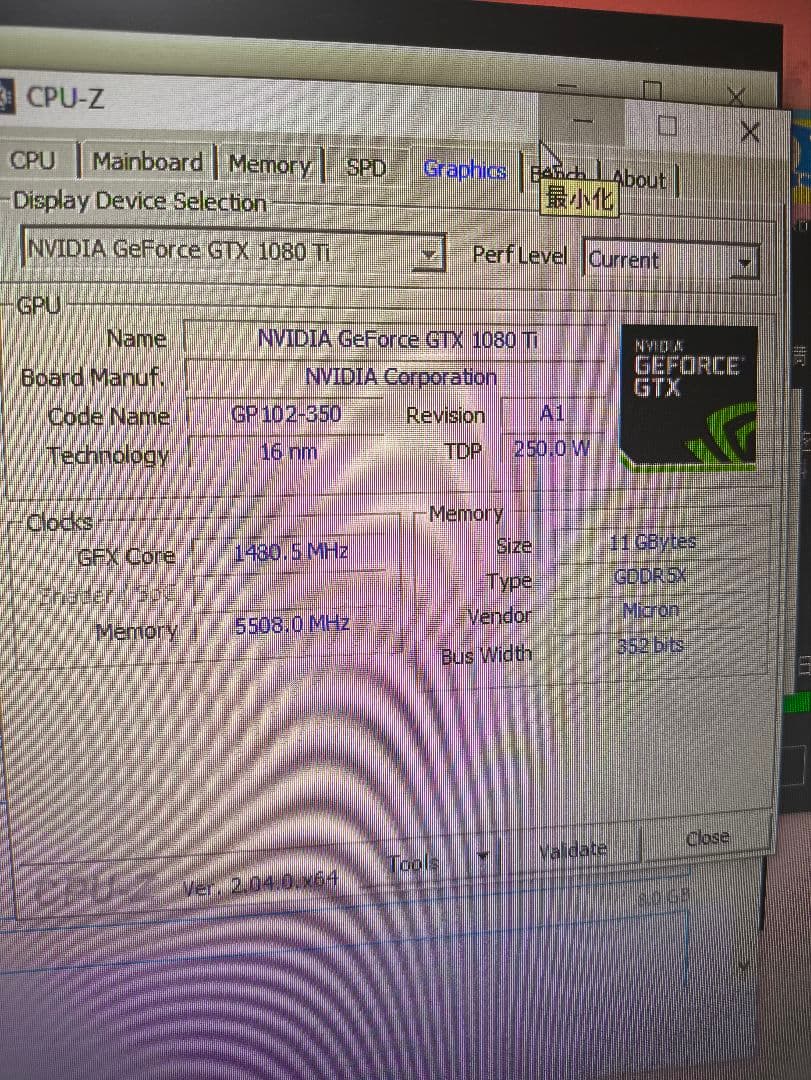 グラフィックボード・グラボ・ビデオカード Nvidia GTX 1080 Ti 11GB GDDR5X