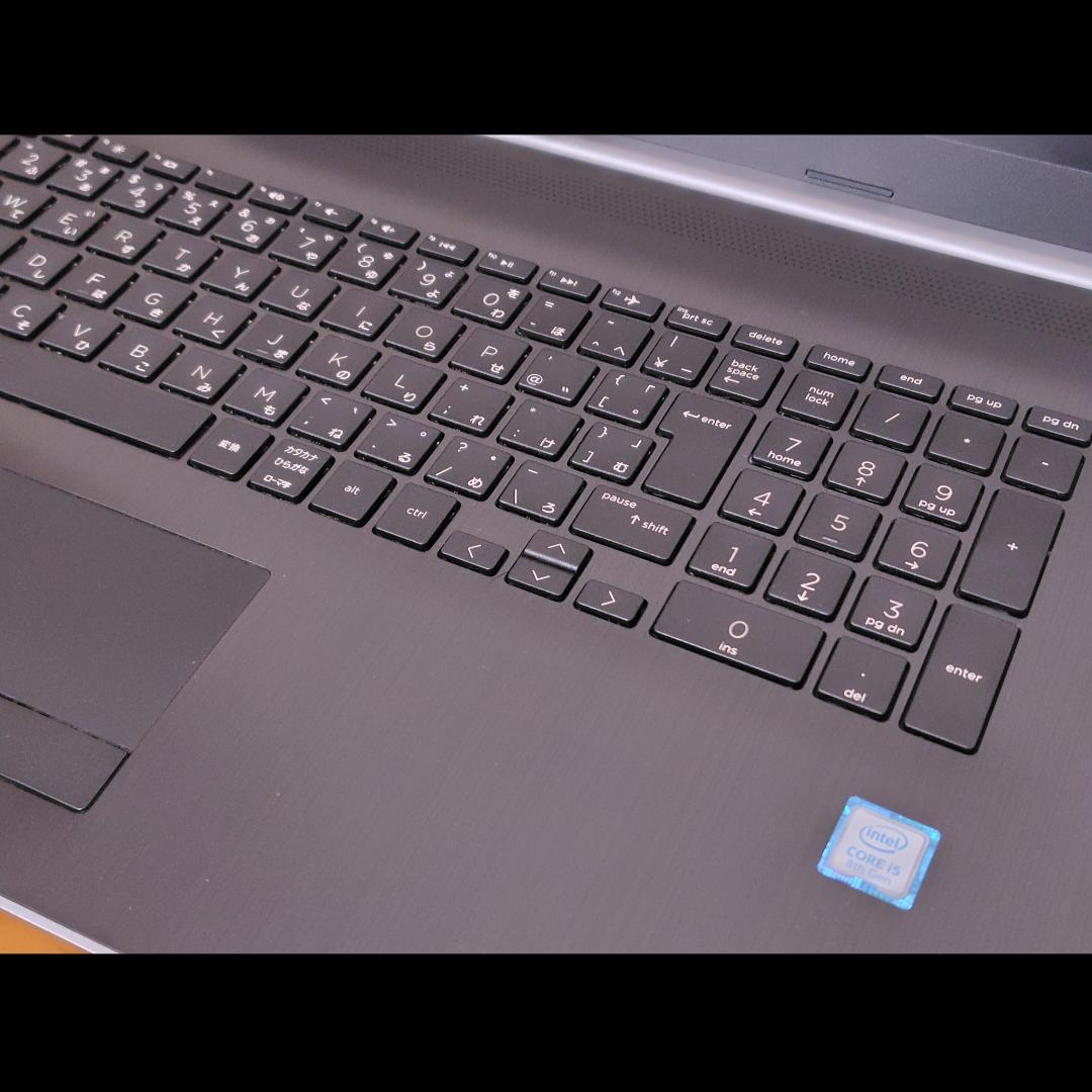 HP製 17型ノートPC【ジャンク】作動品 Core-i5（第8世代）