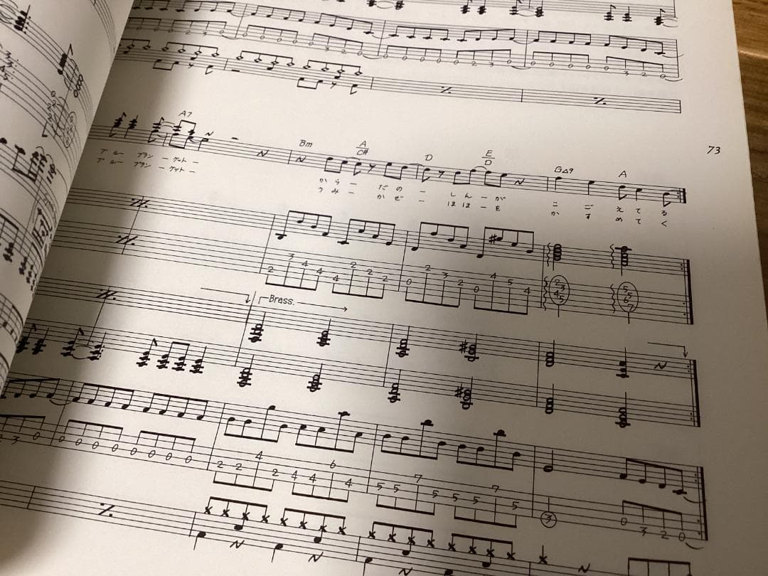 ☆楽譜/CCB/C-C-B/石はやっぱりカタイ/タブ譜/バンドスコア