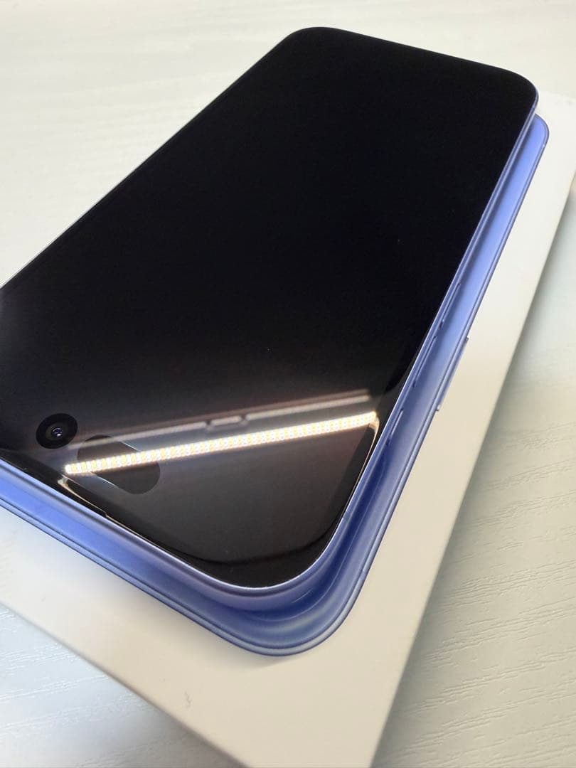 【美品】Apple iPhone 16 128GB 本体　ウルトラマリン