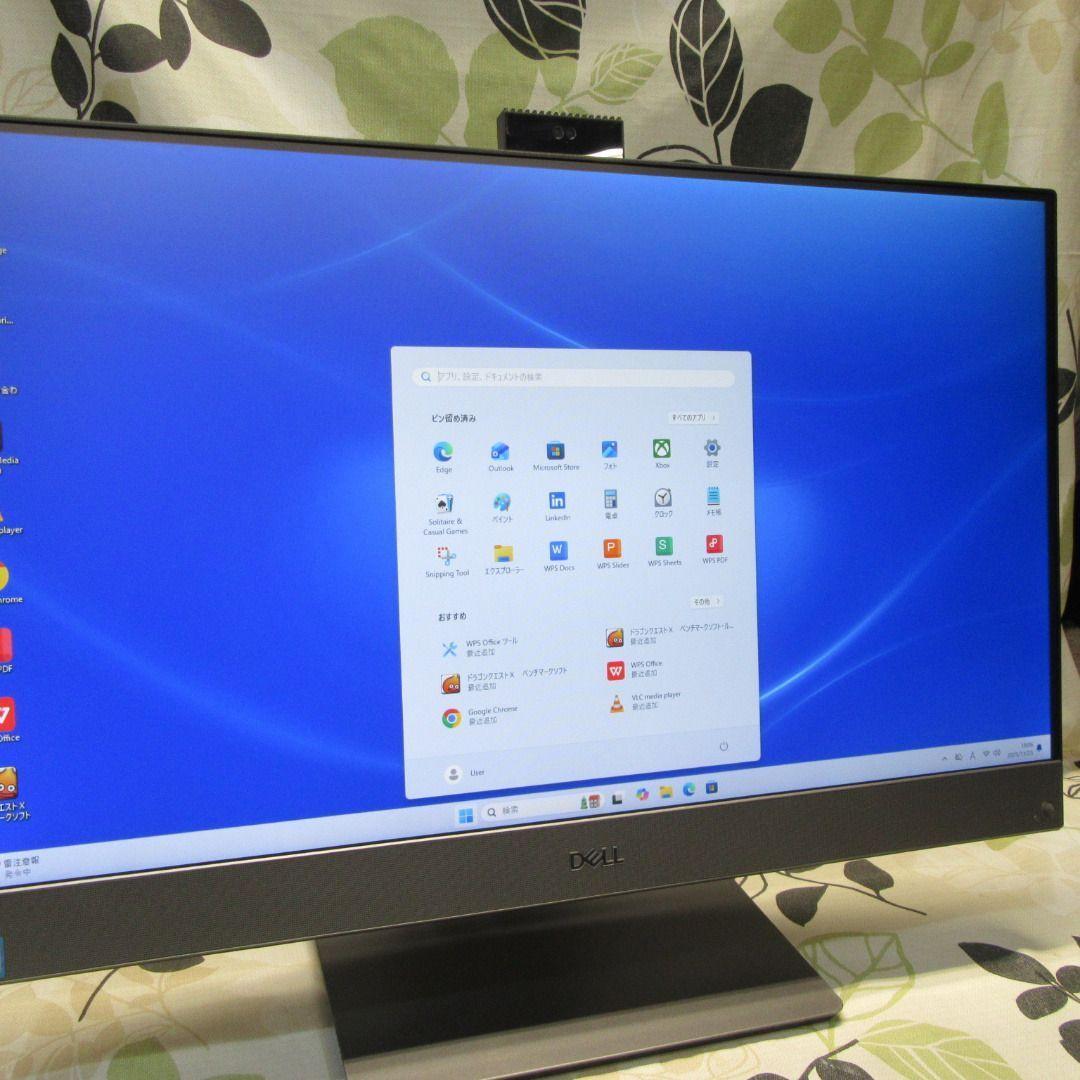 究極一体型Win11公式対応i7/メ16G/SSD+HDD/グラボ/タッチ/無線