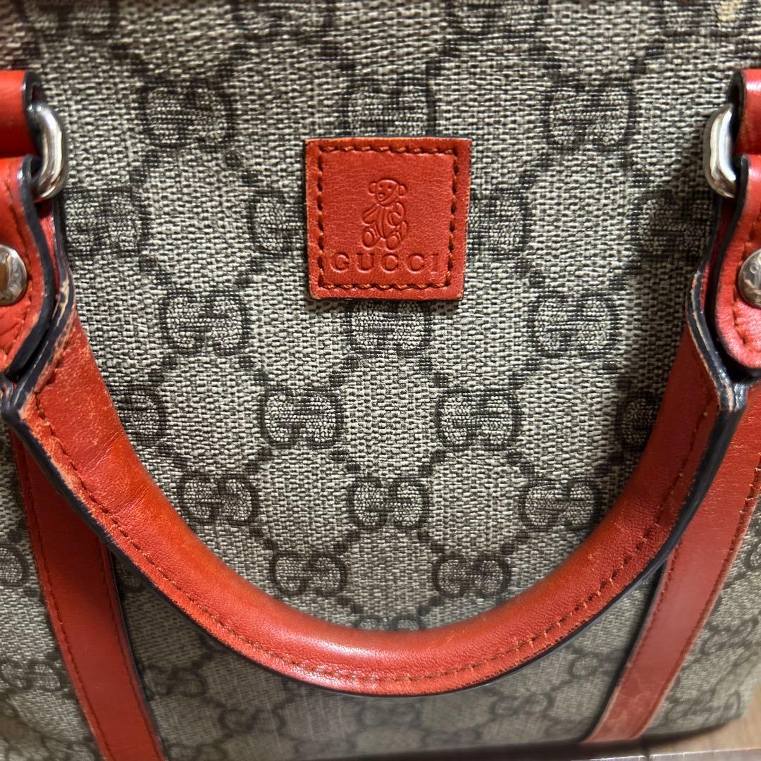 グッチ キッズライン マザーズバッグ GGスプリームキャンバス