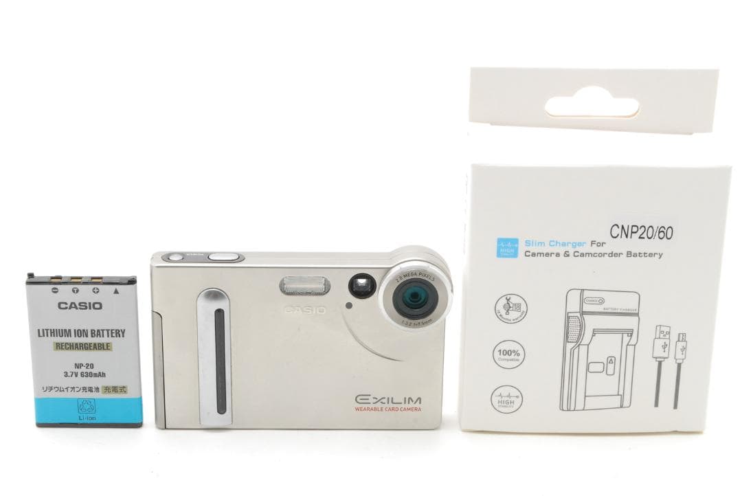 カシオ CASIO EXILIM EX-S2 シルバー Casio Exilim EX-S2 Silver Digital Camera {2.11MP}