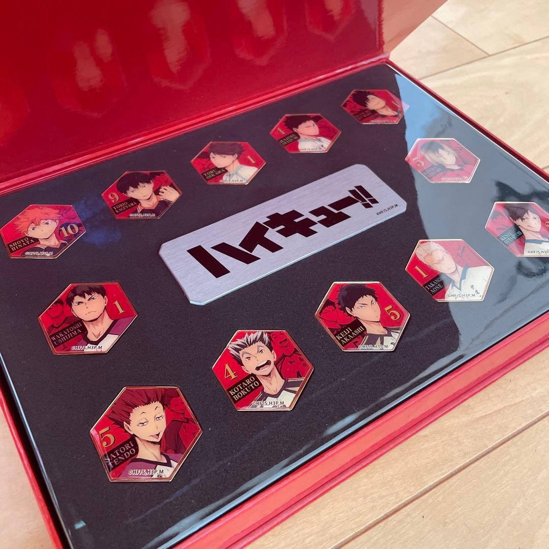 ハイキュー ピンバッジ プレゼントキャンペーン ファミリーマート 当選