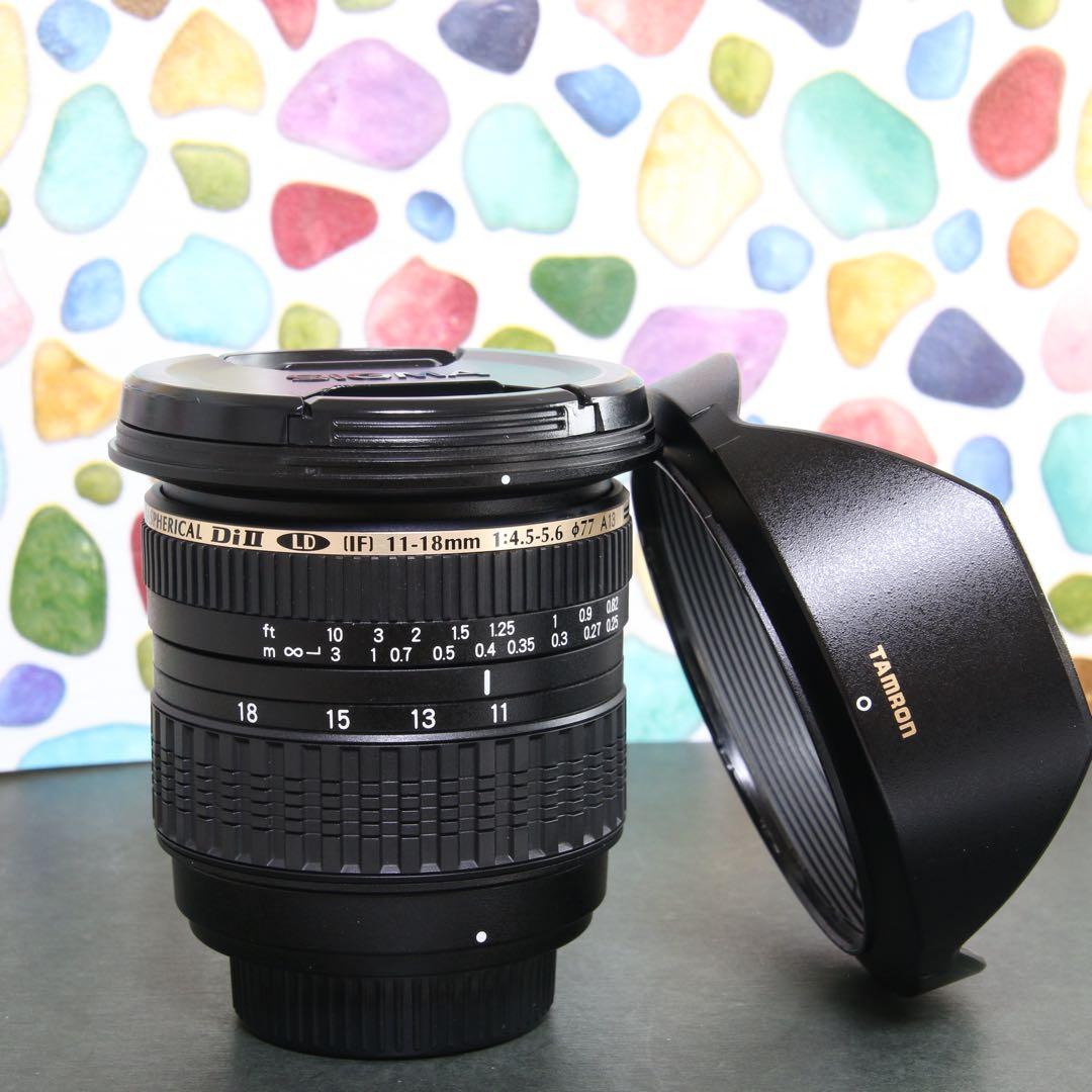 ♥︎◇美品♪ 超広角レンズ♪ ◇TAMRON 11-18mm ニコン