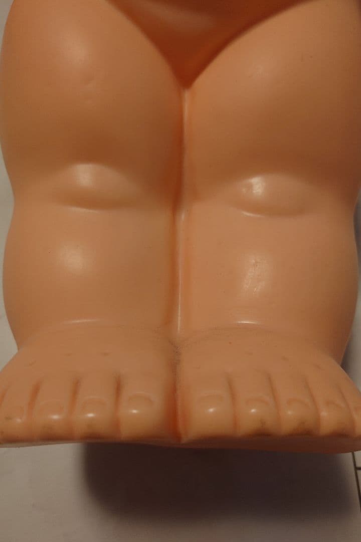 希少】40年以上前の懸賞品 キューピーマヨネーズ 人形 全長55センチ