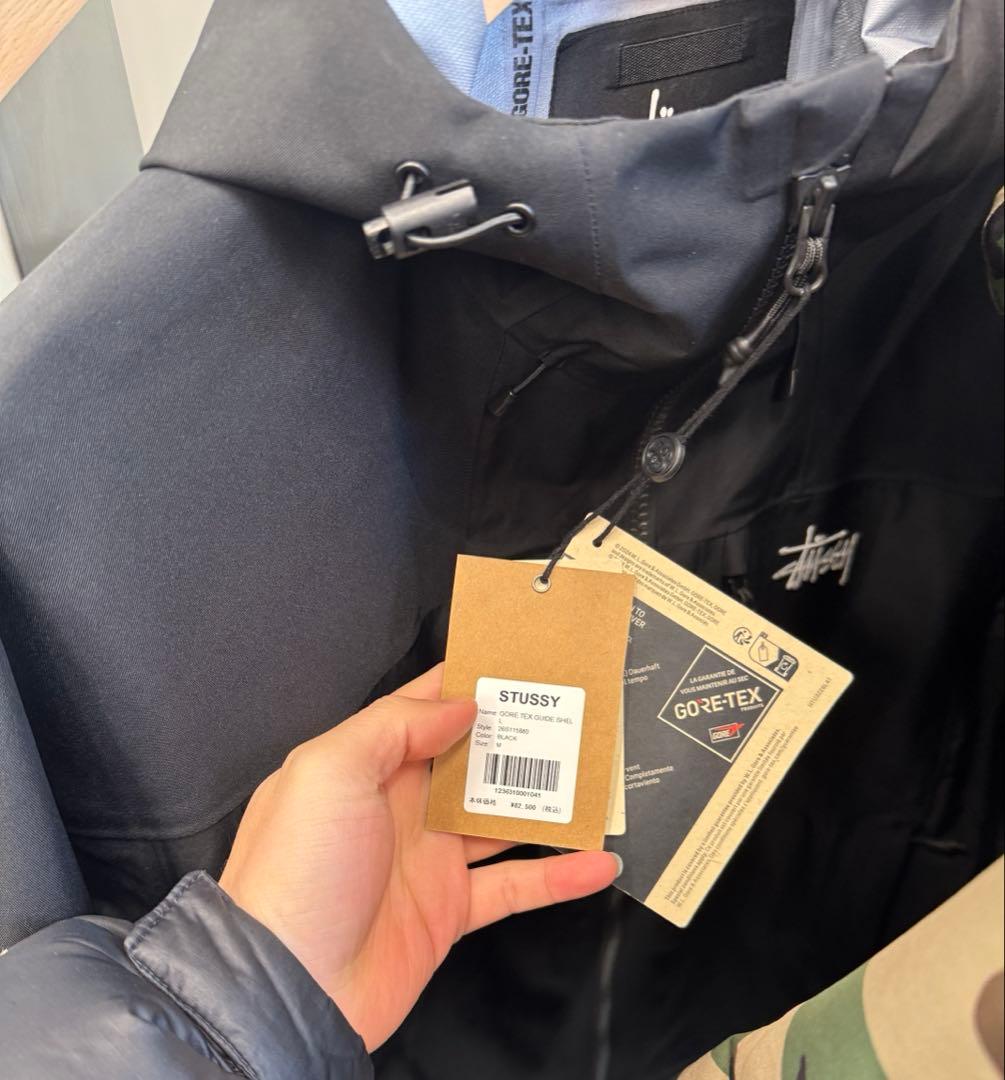 ジャケット・アウター Stussy GORE-TEX Guide Shell \"Black\"